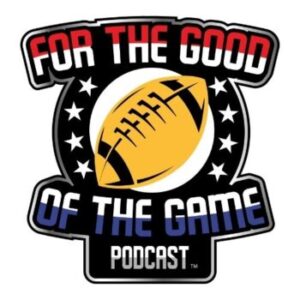 For the good of the game podcast cover art