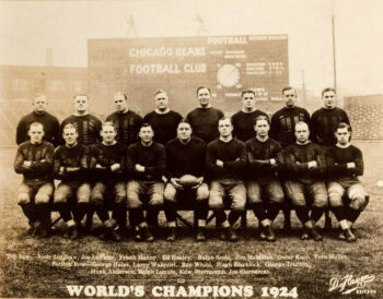 1924 Chicago Bears team photo