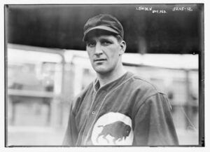 Baldy Louden who played for Buffalo in the Federal League of Baseball in 1914.
