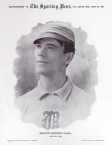 portrait of Marty Bergen from May 3, 1899