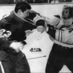 Pat Quinn fighting Bobby Orr
