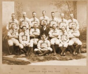 1889 Brooklyn Bridgebrooms team photo
