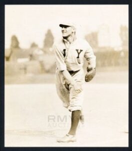 1907 photo of player Branch Rickey in a New York Highlanders uniform