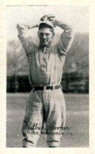 1922 Baseball card of pitcher Wilbur Cooper