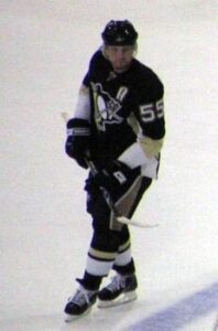 Penguin Sergei Gonchar during a preseason game on Friday, September 28, 2007 against the Buffalo Sabers