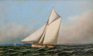 Antonio Jacobsen - Racing Yacht MAYFLOWER (1886)
