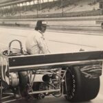 Bubby Jones before qualifying at the 1977 Indy 500