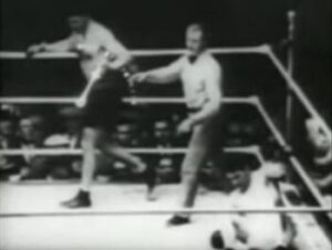The Long Count Fight with Gene Tunney and former champion Jack Dempsey at Soldiers Field