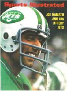 Joe Namath on Sports Illustrated Cover