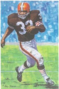 Jim Brown (Running Back) Cleveland Browns