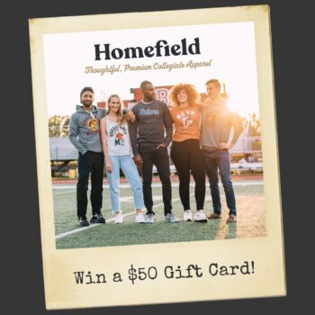 Homefield apparel $50 gift card