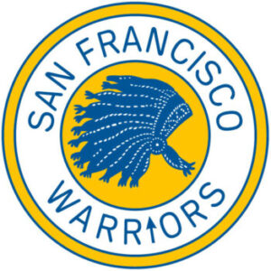 San Francisco Warriors primary logo starting in the 1962/63 NBA season (Credit SportsLogos.Net)