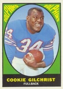 Cookie Gilchrist (Fullback) Buffalo Bills football card