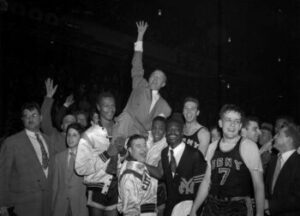 The Brooklyn Five College basketball team of 1945