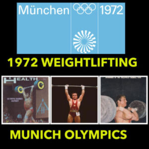 1972 Summer Olympics in Munich, Germany, weightlifting competitions
