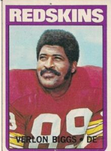 Verlon Briggs (Defensive Dend) Washington Redskins