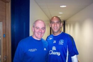 Tim Howard- US National Team and Everton ‘keeper w/ Giovanni Pacini
