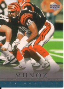 Anthony Munoz (OL) Cincinnati Bengals football card