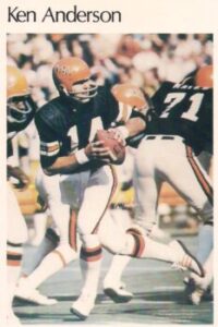Ken Anderson (QB) Cincinnati Bengals football card