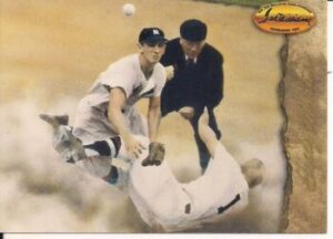 Billy Martin (Player) New York Yankees baseball card