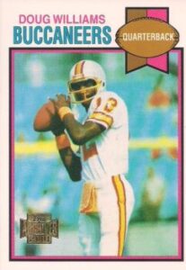 Doug Williams (Quarterback) Tampa Bay Buccaneers football card
