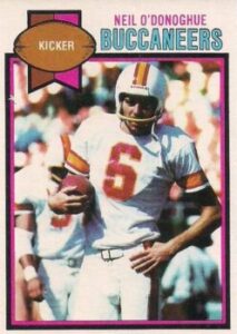 Neil O'Donoghue (Kicker) Tampa Bay Buccaneers football card