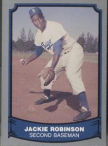 Jackie Robinson (Second Base) Brooklyn Dodgers baseball card