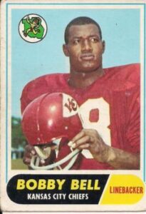 Bobby Bell (Linebacker) Kansas City Chiefs football card