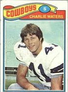 Charlie Waters (Safety) Dallas Cowboys football card