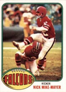Nick Mike-Mayer (Kicker) Atlanta Falcons football card