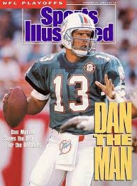 Dan Marino (Quarterback) Miami Dolphins on Sports Illustrated cover