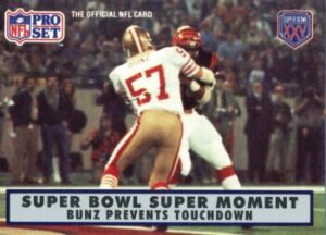 Super Bowl 25 Super Moments football card