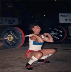 Judy Glenney - Photo credit: International Weightlifting