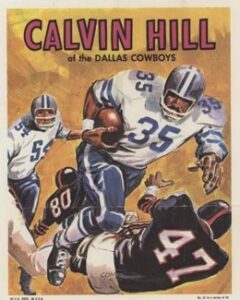 Calvin Hill (Dallas Cowboys) football card