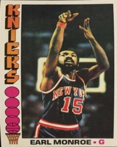 Earl Monroe (New York Knicks) basketball card