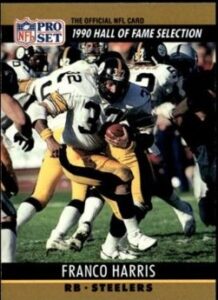 Franco Harris (Pittsburgh Steelers) football card