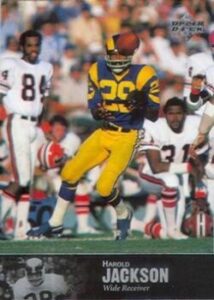Harold Jackson (Los Angeles Rams) football card