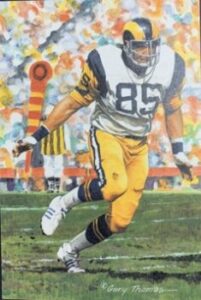 Jack Youngblood (Los Angeles Rams) football card