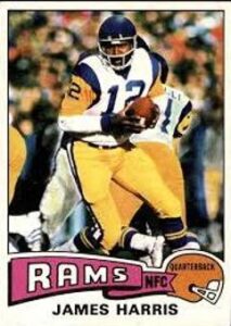 James Harris (Los Angeles Rams) football card