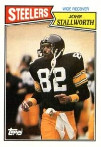 John Stallworth (Pittsburgh Steelers) football card.