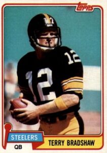 Terry Bradshaw (Pittsburgh Steelers) football card