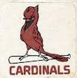 St. Louis Cardinals Fleer Sticker logo from 1970