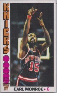Earl Monroe (New York Knicks) basketball card