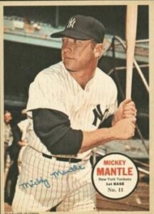 Mickey Mantle (New York Yankees) baseball card