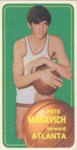 Pete Maravich (Atlanta) basketball card