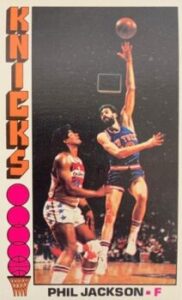 Phil Jackson (New York Yankees) basketball card