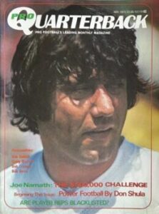 Pro Quarterback magazine - Joe Namath