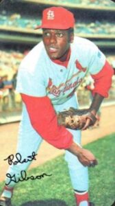 Robert Gibson (St. Louis Cardinals) baseball card