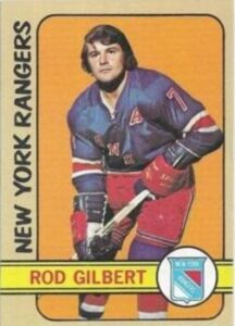 Rod Gilbert (New York Rangers) hockey card