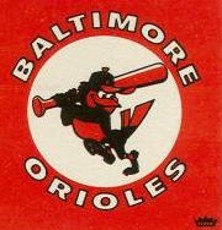 Baltimore Orioles Fleer Sticker logo from 1970. Courtesy Mark Morthier's private collection.